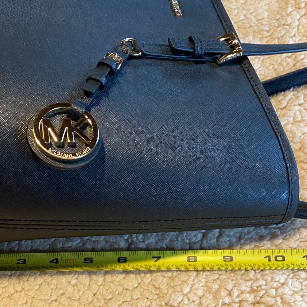 Michael Kors Black Tote with Gold Details - Picture 11 of 11